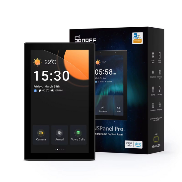 SONOFF NSPanel Pro 120 Panel Inteligente con WiFi, Zigbee y Compatibilidad  Matter