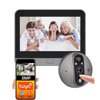 Mirilla Inteligente M1 Ojo Magico Video Portero Tuya WIFI Compatible Alexa y Google