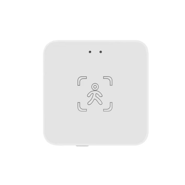 Sensor de Presencia Humana WiFi Tuya con Radar y Sensor de Luz Cuadrado