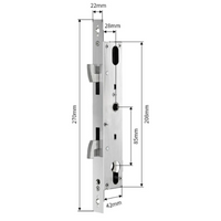 Mortise 2885 Pico Loro Para Puertas Corredizas