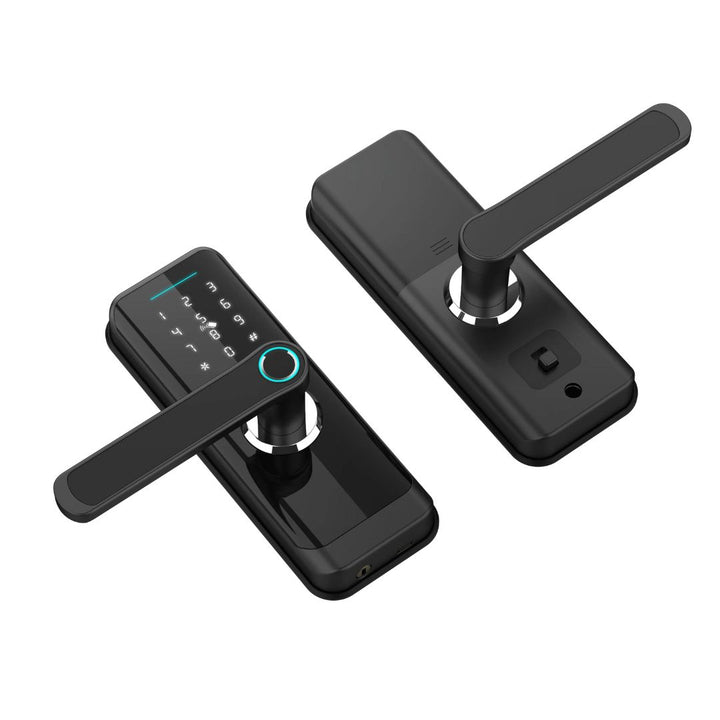 Cerradura Inteligente T2 Mini TT Lock Bluetooth con huella digital, clave numérica, tarjetas RF y llave mecánica. Ideal para hogares, oficinas y propiedades en alquiler. Ofrece conectividad avanzada para gestión remota desde la app TT Lock, múltiples métodos de apertura y un diseño compacto y moderno que garantiza accesos seguros y sin complicaciones.






