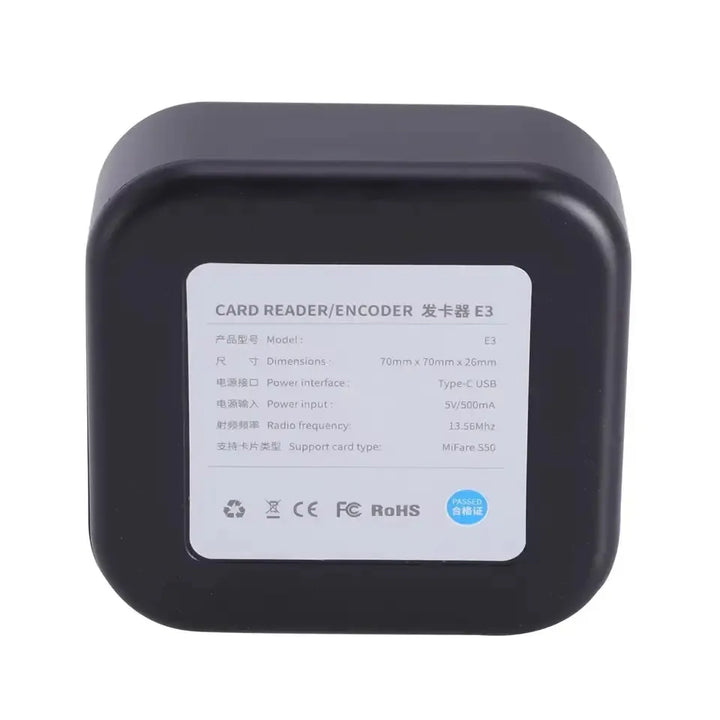 codificador TTLock Bluetooth diseñado para programar tarjetas Mifare S50 y optimizar la seguridad en entornos de alquiler y hospedaje.