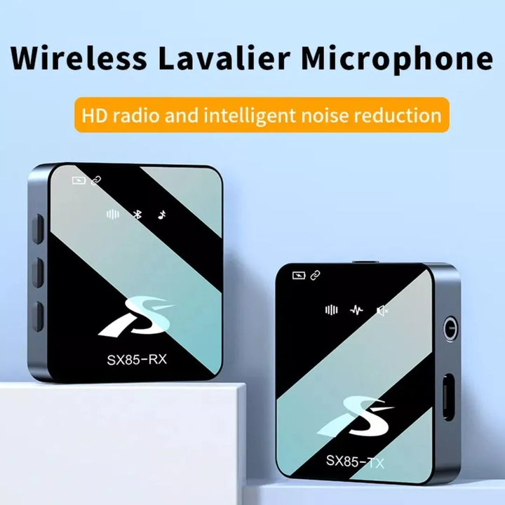 Microfono Inalambrico Sx85 1 Unidad Lavalier Para iPhone