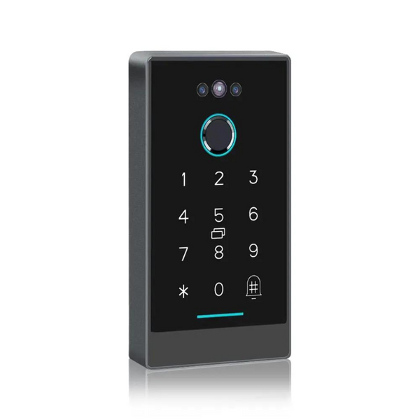 El Control de Acceso H3D ofrece máxima seguridad con reconocimiento facial, huella dactilar y Bluetooth, compatible con la app TTLock para una gestión remota eficiente.





