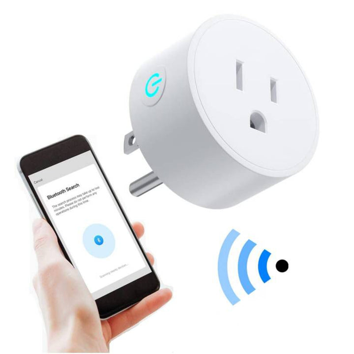 Enchufe WiFi para automatización del hogar mediante TUYA Smart.