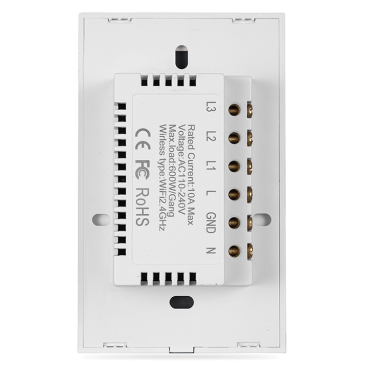 Controla tus luces desde el celular con interruptor WiFi compatible con Alexa y Google.