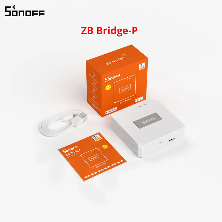 Dispositivo SONOFF ZigBee Pro para controlar y centralizar equipos inteligentes.