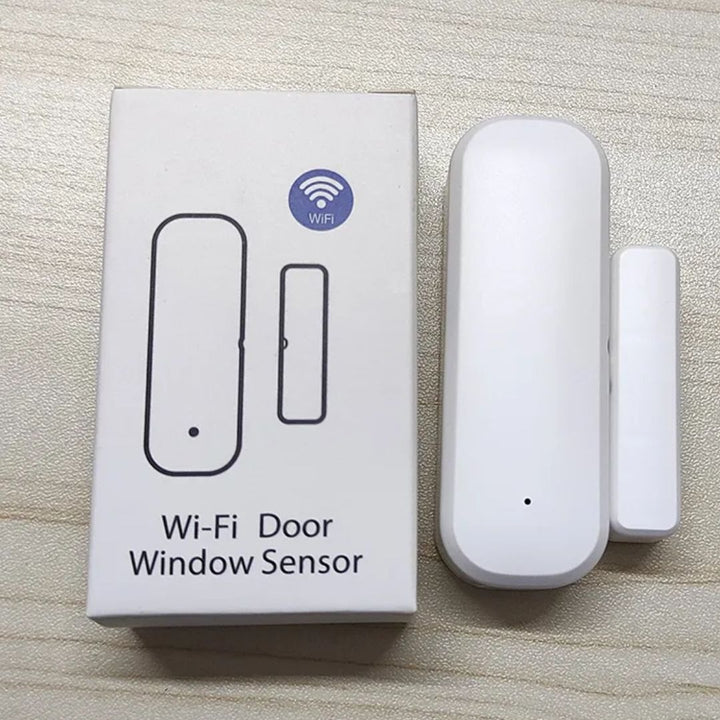 Sensor WiFi de fácil instalación con adhesivo para puertas y ventanas
