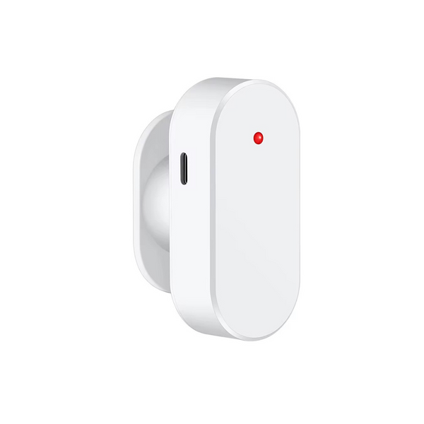Sensor de presencia humana y luminaria Zigbee compatible con Tuya Smart y Smart Life, diseñado para detectar personas y controlar la iluminación del hogar inteligente.