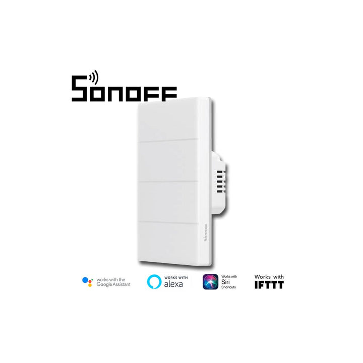 Interruptor inteligente SONOFF TX Ultimate para control con app eWeLink.