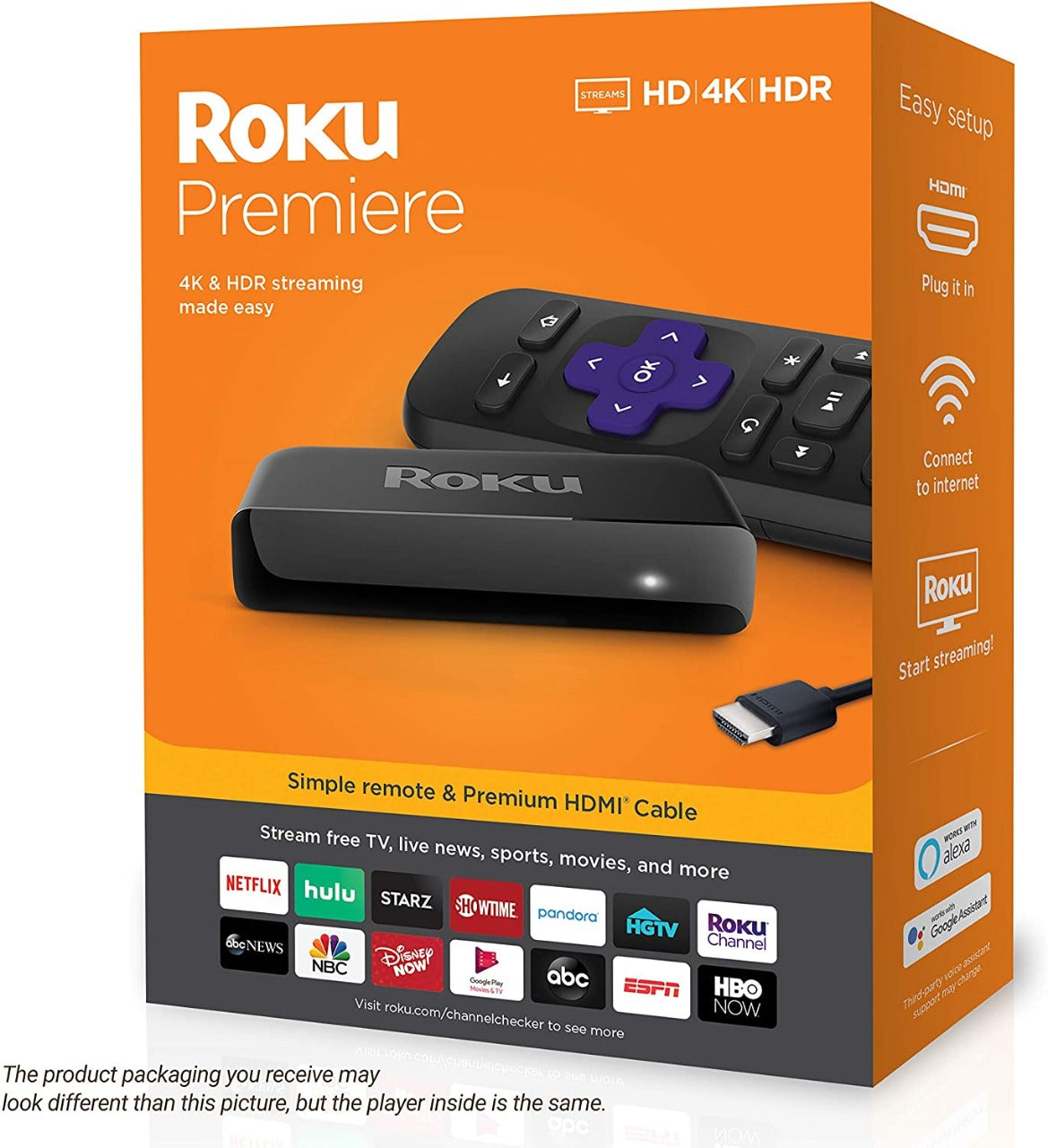 Roku Premiere 4k Uhd Convierte Tv En Smart Original Streaming
