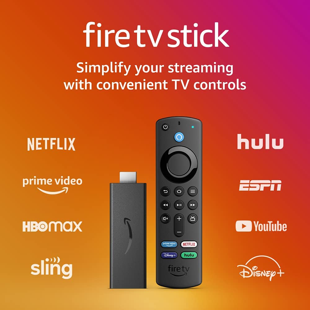 Amazon Fire Tv Stick 3ra Generación 2021 1080p Control Voz