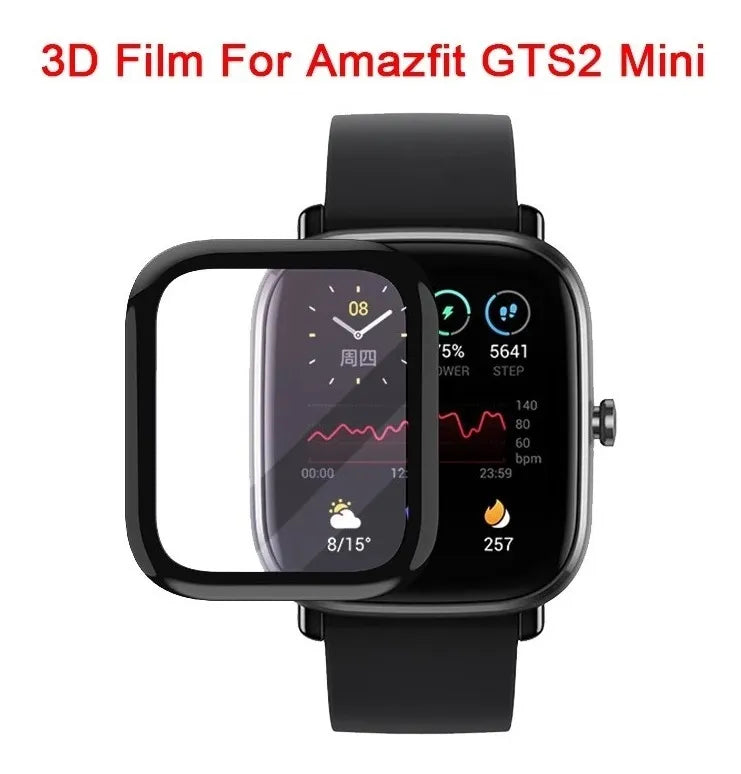 Protector Vidrio 3d Para Huami Amazfit Gts 2 mini