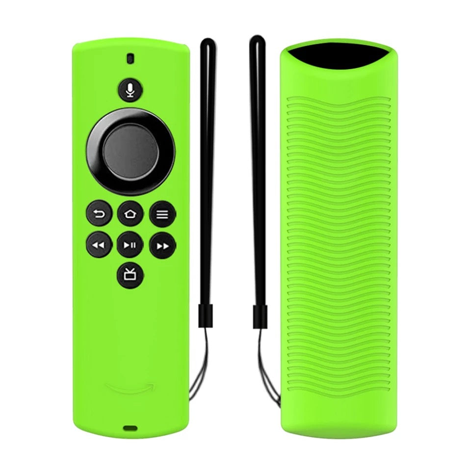 Custodia In Silicone Per Telecomando Fire TV Stick Lite - Antiscivolo, Lavabile E Antiurto (Rosso)