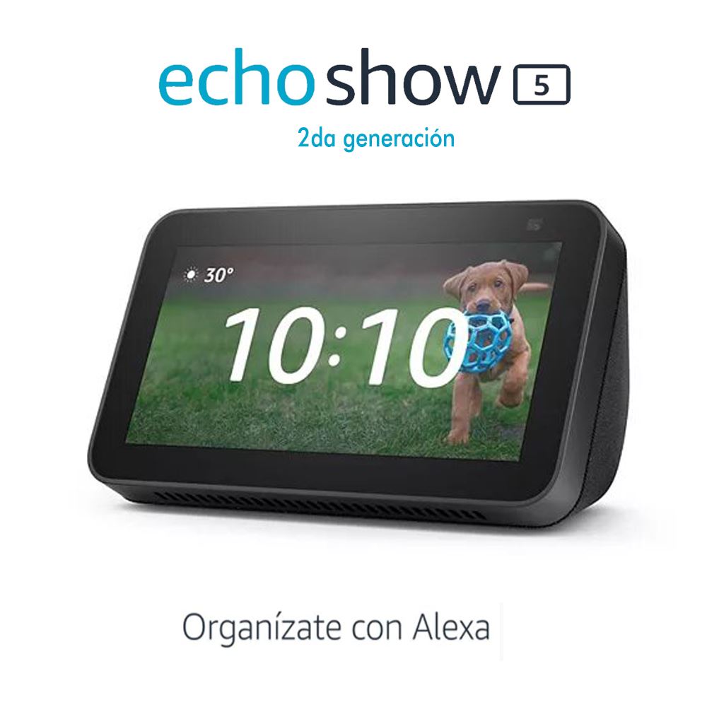 Amazon Echo Show 5 2nd Gen Con Asistente Virtual Alexa audio amplifcador musica colombia medellin bogota