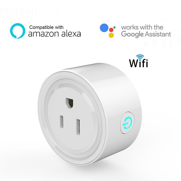 Enchufe inteligente compatible con Alexa, Google Home y Siri.
