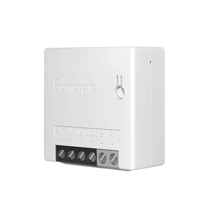 SONOFF MiniR2 compatible con Alexa, Google Assistant y aplicación eWeLink.