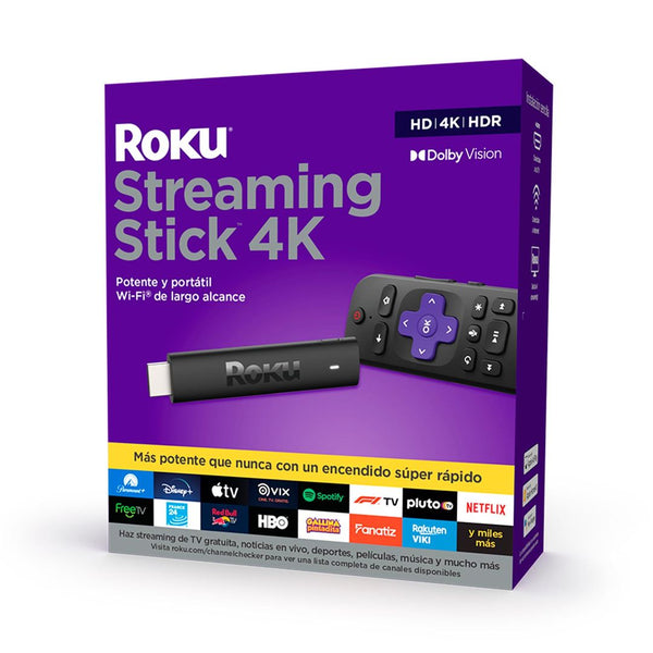 Roku Streaming Stick 4k Smart Tv Mandos Voz