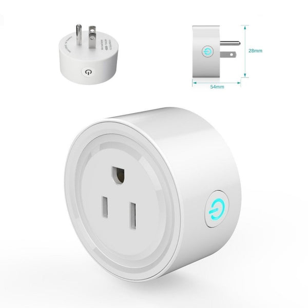 Toma corriente inteligente WiFi con control remoto desde celular.